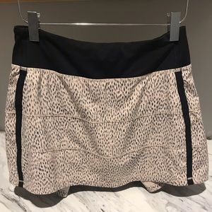 Lululemon Pace Rival Skirt Sz 4L